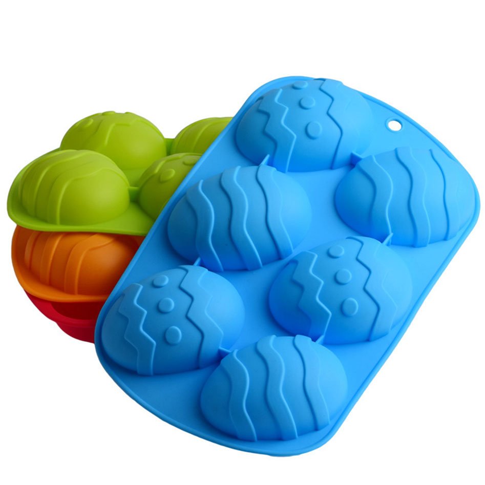 Easter DIY Egg Chocolate Cake Cookie Silicone Baking Mould Mould Decorating Easter Gift Silicone Chocolate Cake Mould