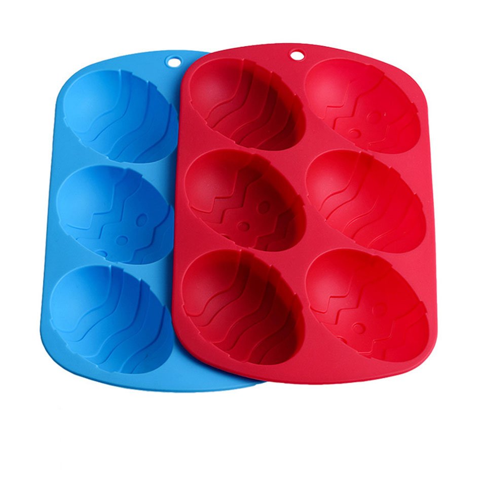 Easter DIY Egg Chocolate Cake Cookie Silicone Baking Mould Mould Decorating Easter Gift Silicone Chocolate Cake Mould