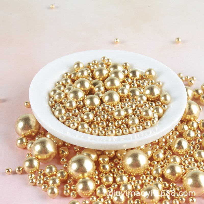 Edible Sugar Sprinkles Candy For Cake Decoration Baking Decoration Gold Sugar Sprinkles Silver Sugar Sprinkles