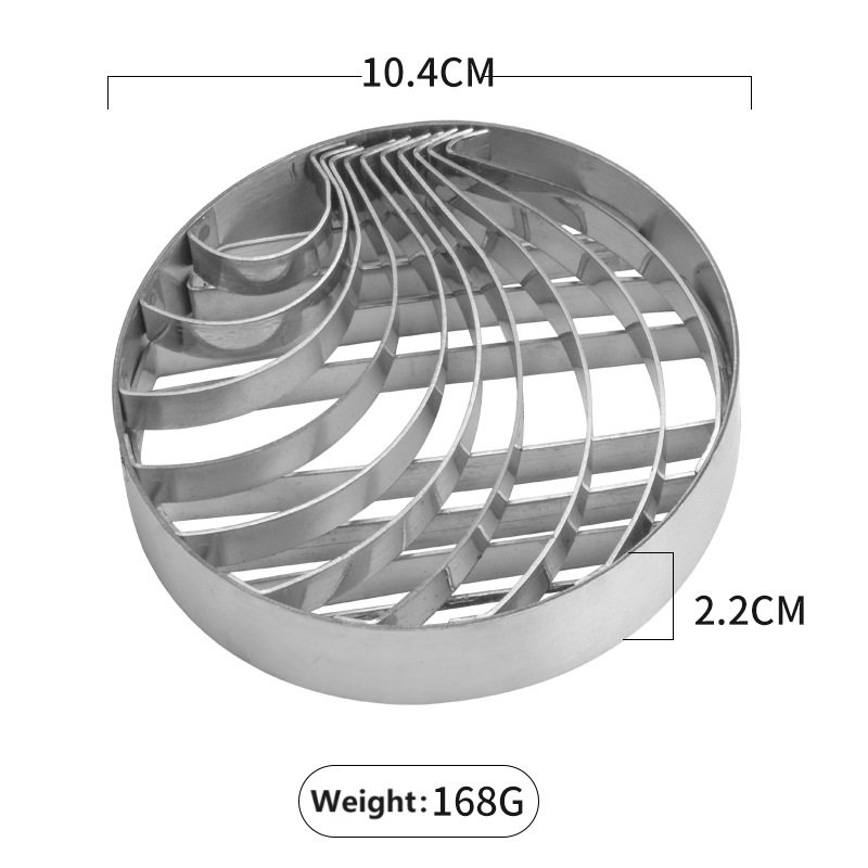 Baking Supply Tool Sweet Mexican Bread Cake Decorating Classic Mexico Concha Mold Stainless Steel Bread Pan Dulce Cookie Cutter
