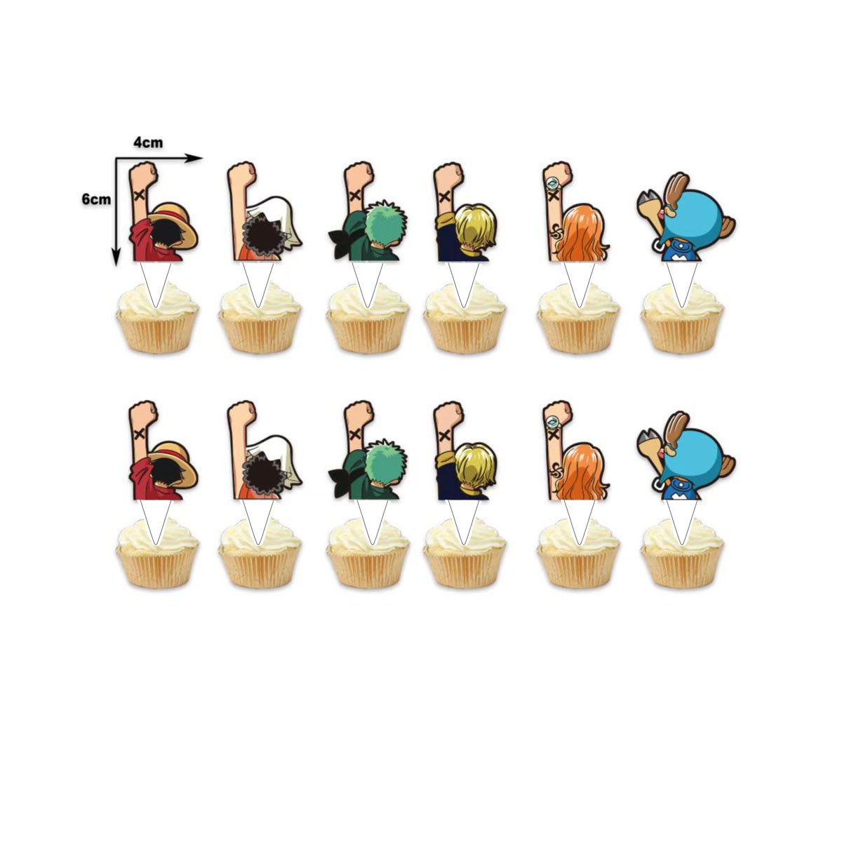 Cartoon pirate themed for kids birthday party decoration set cake topper decoration cartoon cake toppers topper for cakes
