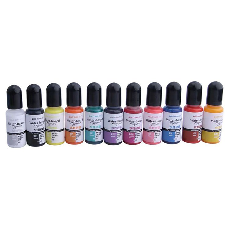 YS Factory Price 30-Color Gypsum Cement Pigment Concentrated Aqueous Liquid Colorant DIY Handmade Crafts Jewelry Dye Decoration
