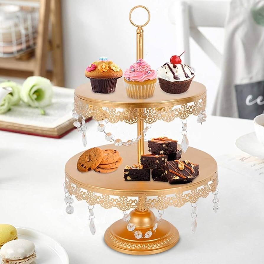 Hot Selling 3 tier Metal Cake Stand Premium Quality Designer Cake Stand Customized Shape Wholesale Luxury Metal Cake Stand