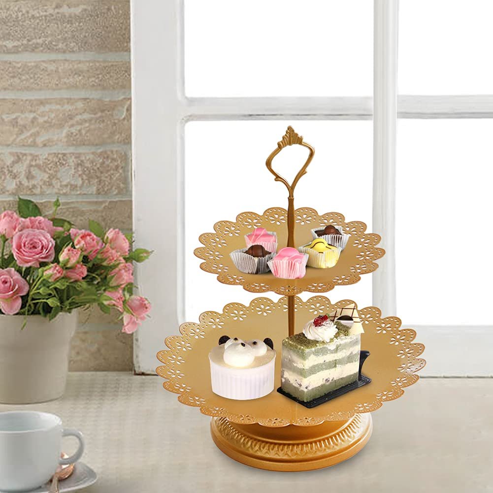 Hot Selling 3 tier Metal Cake Stand Premium Quality Designer Cake Stand Customized Shape Wholesale Luxury Metal Cake Stand