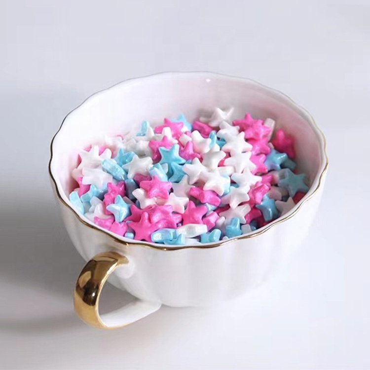 Colorful 95g Mixed Cake Sprinkles Edible Sugar Pearls Beads for Candy Cookies Dessert Decorating Sugar Beads