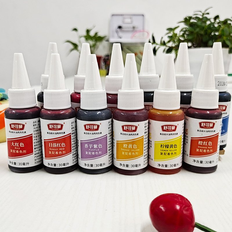 hot sale cake decorating gel color Food coloring Gel type for cake baking supplies 30g gel color bakery decoration ingredien