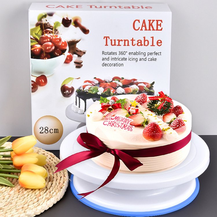 Cake Plastic Turntable For Cake Decorating Stand