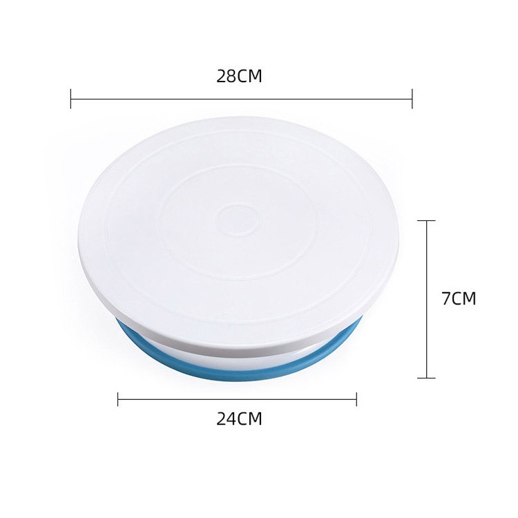 Cake Plastic Turntable For Cake Decorating Stand