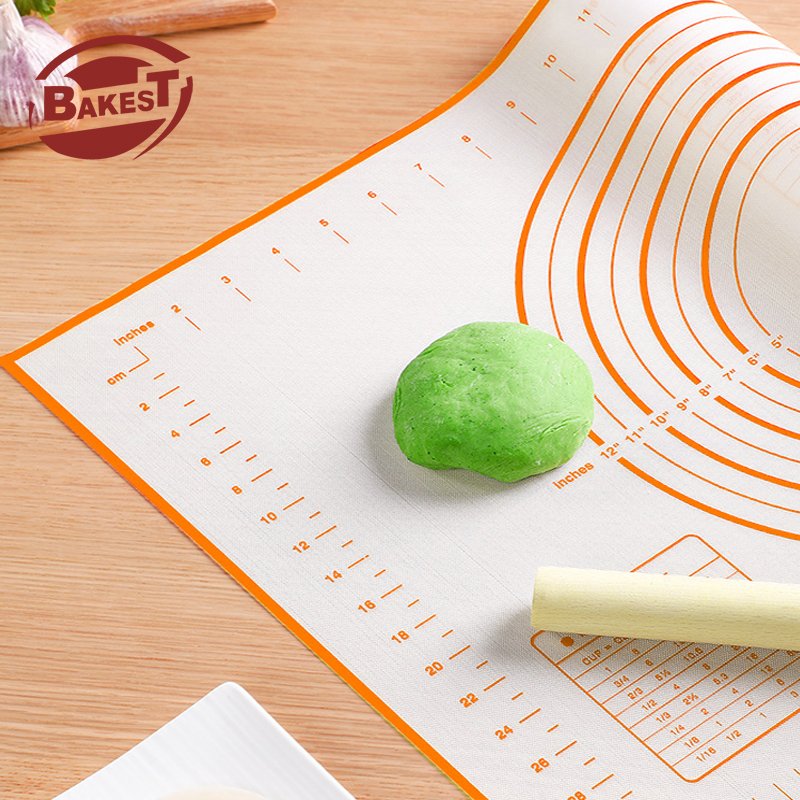 Custom Square Silicone Baking Mat Resistant Oven Dough Tools With Unique Features For Cake Decorating Supplies