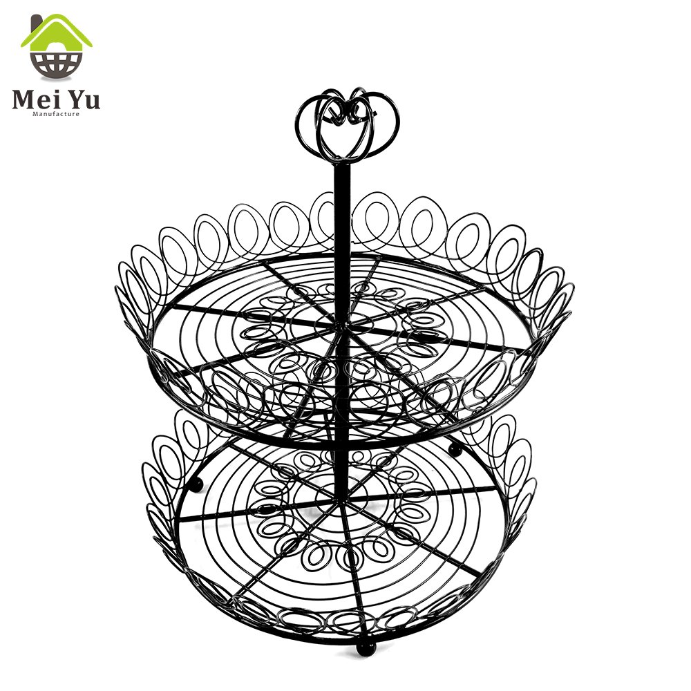2 Layer Cake wire basket Rack Cake Tray Rack 3-tier Cooling Rack For Cookies Cake And More