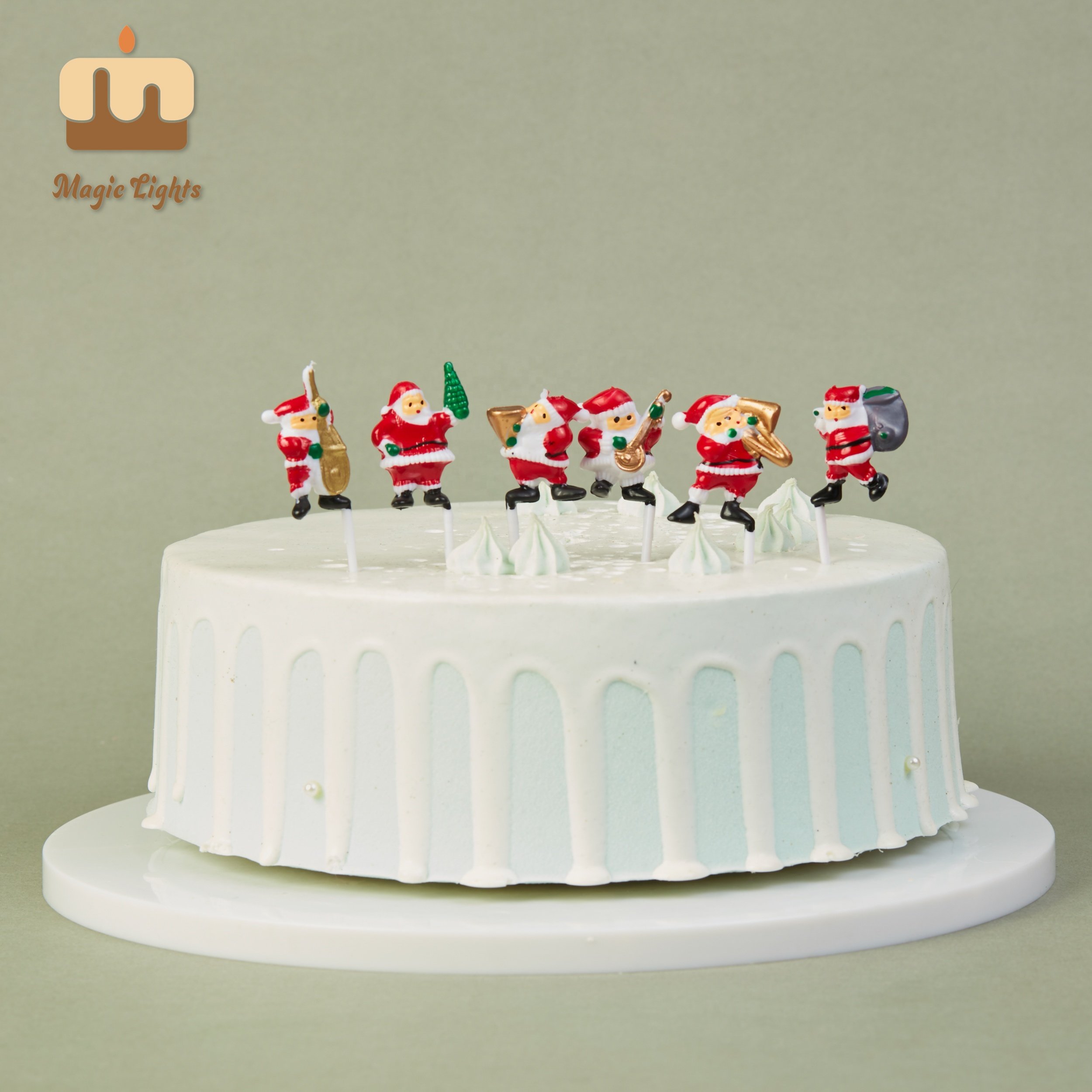 Polymer Clay Decoration Cartoon Rabbit Shape Children Cake Topper Ornaments for kids Birthday and Christmas