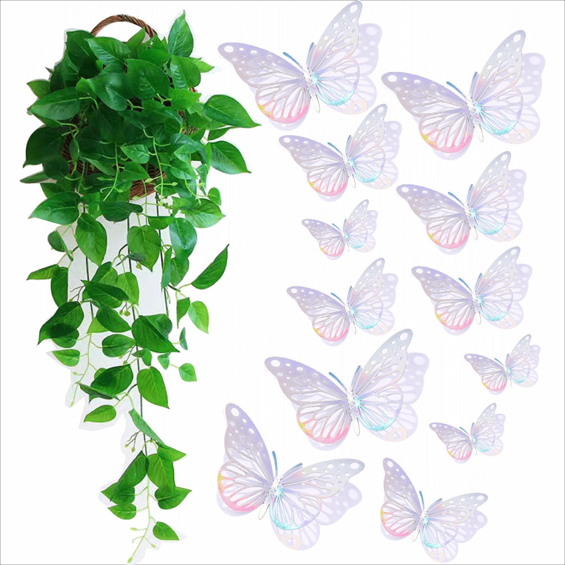 cake decorating supplies butterflies party birthday decoration 3D butterflies cake topper