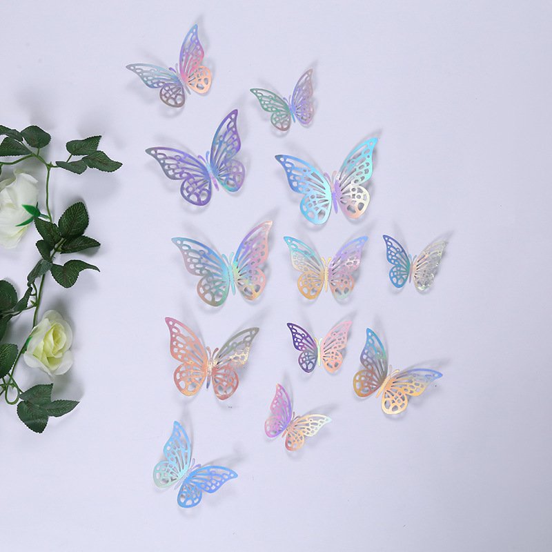 cake decorating supplies butterflies party birthday decoration 3D butterflies cake topper