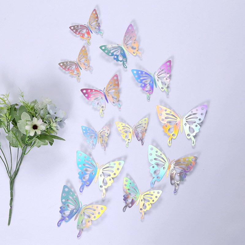 cake decorating supplies butterflies party birthday decoration 3D butterflies cake topper