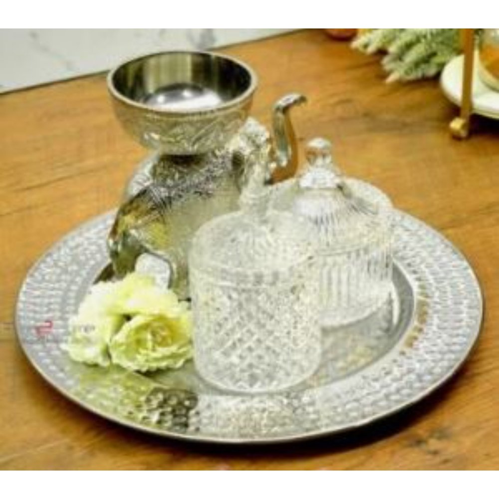Home Hotel Accessories Decorative Charger Plate Modern Silverware Formal Plate For Dinner Ware Supplies For Top Sale