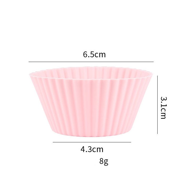 THEONE Custom Color Logo DIY Food Grade Silicone Mini Cup Bunt Cake Mold for Cake Decorating