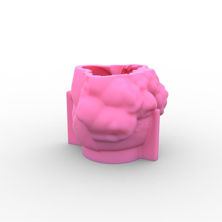 YS Wore Flower Girl Vase Plant Pot Desktop Candle Mold Container Bonsai Succulent Pot Home Garden Office Decor Ornaments Mould