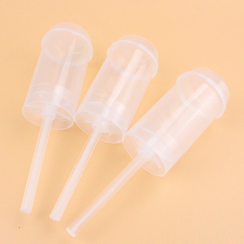 Plastic Cake Push Pop Containers with Lids for Cupcake Confetti Homemade Ice Cream Desserts