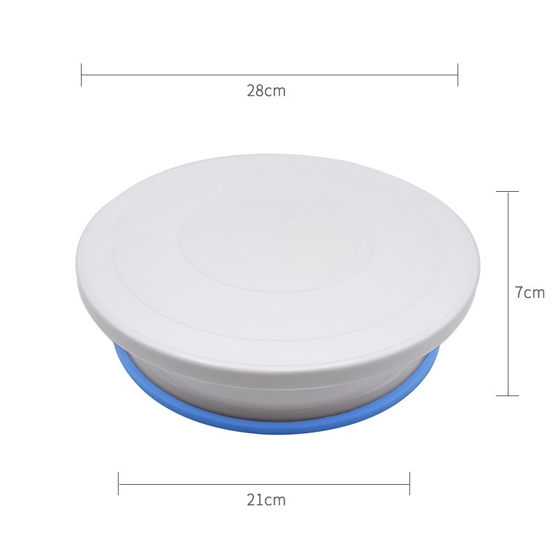 Baking Supplies Cake Decorating Set Cake Tray turntable Pastry Cake Tools with Stand Suitable for Kids Birthday Party 6pcs