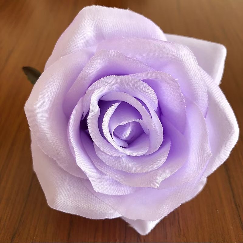Silk Rose Artificial Flower Head Scrapbooking Home Wedding Wall Decoration Christmas DIY Wreath Candy Box Cake Decor