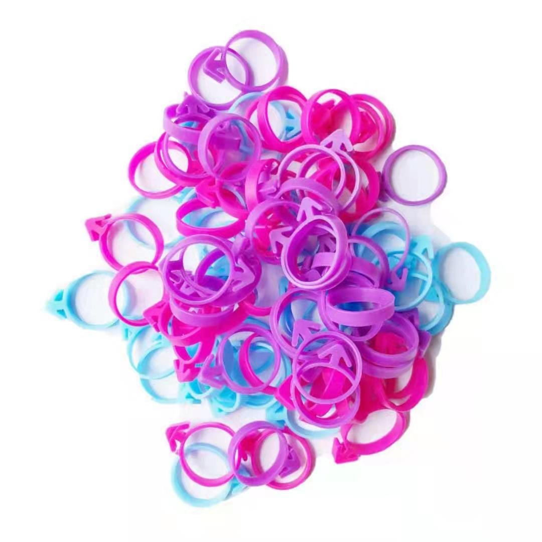 Reusable Pastry Bag Ties Silicone Icing Bag Ties Decoration Bag Cake and Pastry Supplies Clips