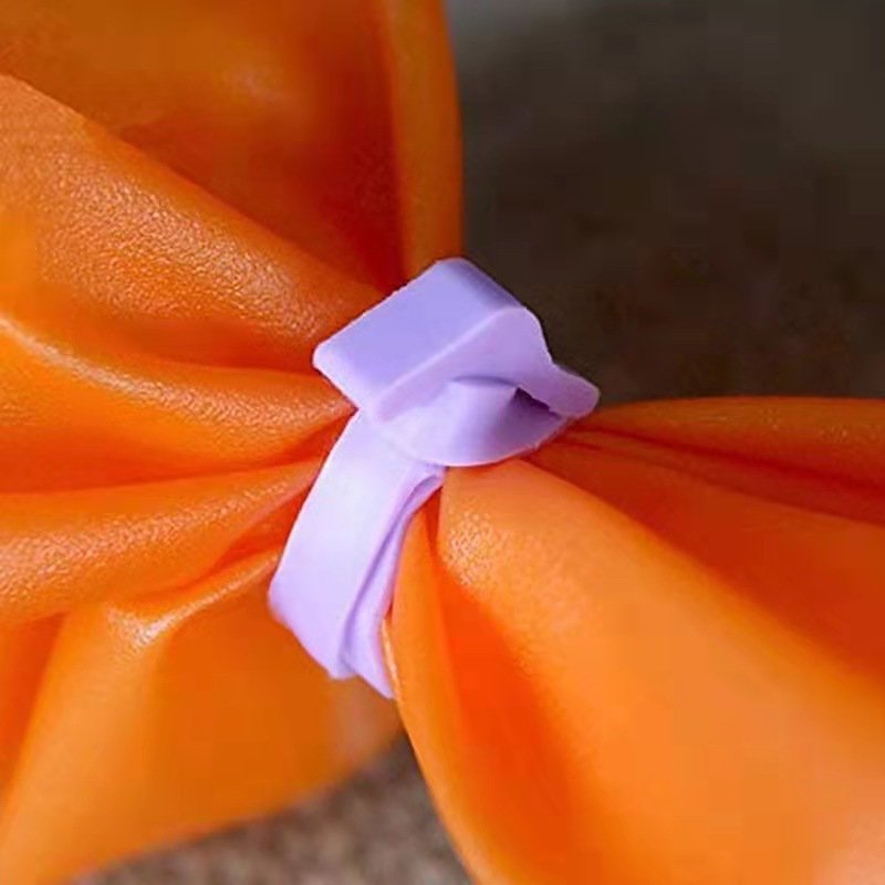 Reusable Pastry Bag Ties Silicone Icing Bag Ties Decoration Bag Cake and Pastry Supplies Clips