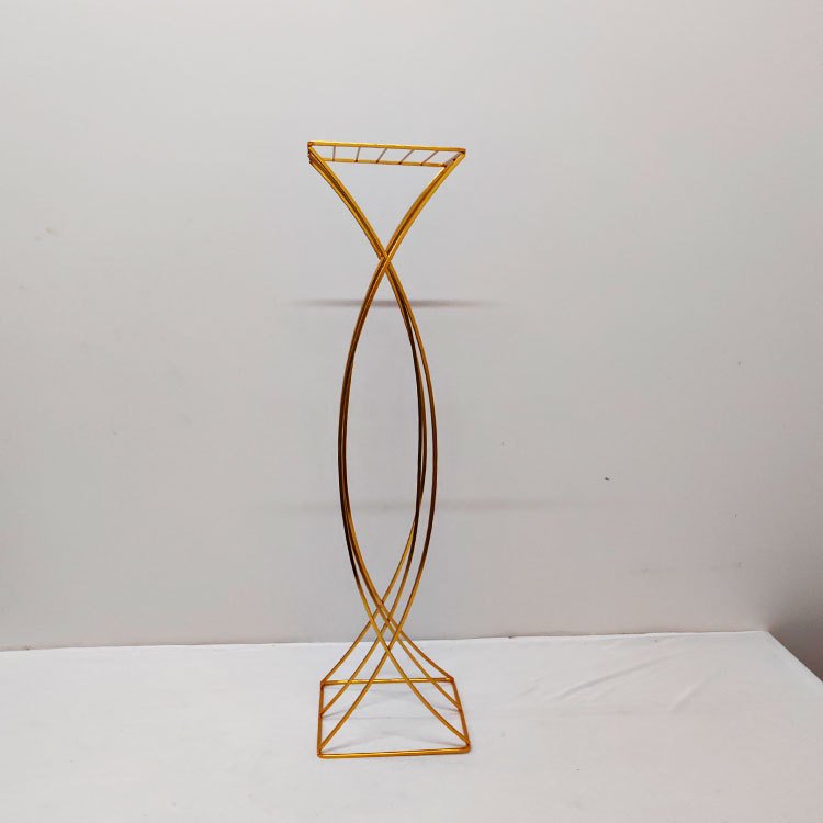 Wedding Favor Decorative Centerpieces Party Supplies and Table Decor Art Metal Flower Stand Column Base