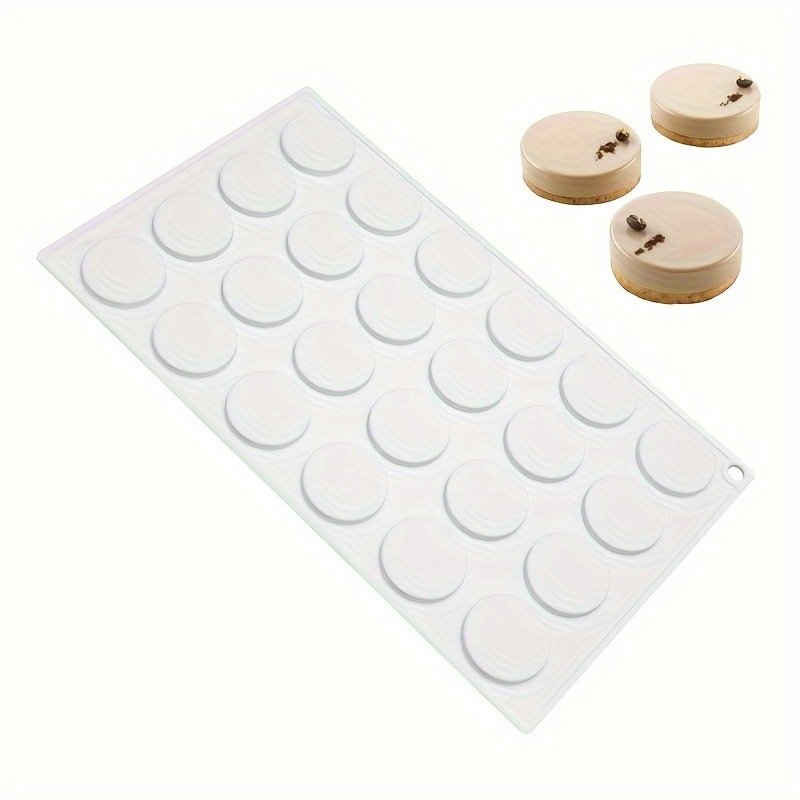 Early Riser Small Circle Silicone Mold Cake Decoration Chocolate Mold Baking Supplies Cake Accessories