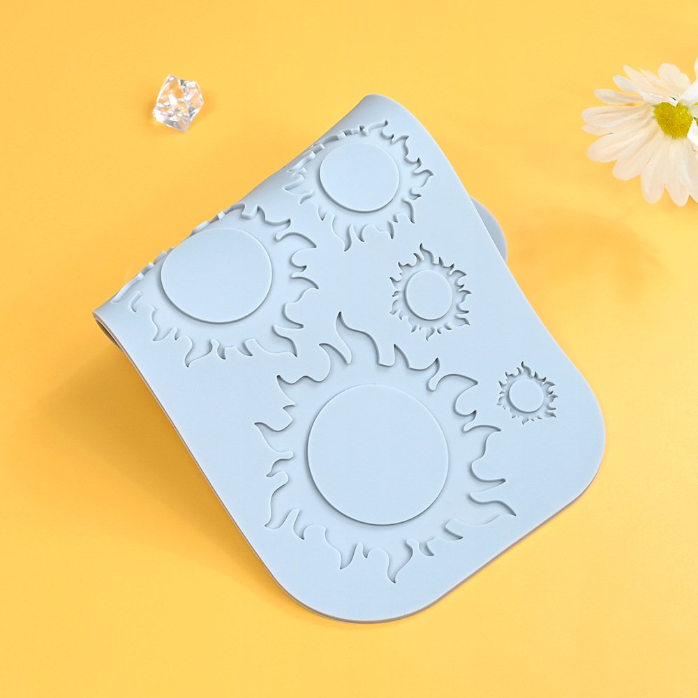Early Riser Moule Silicone 3D Sunflower Lace Fondant Mat Dessert Baking Supplies Cake Decoration Mold