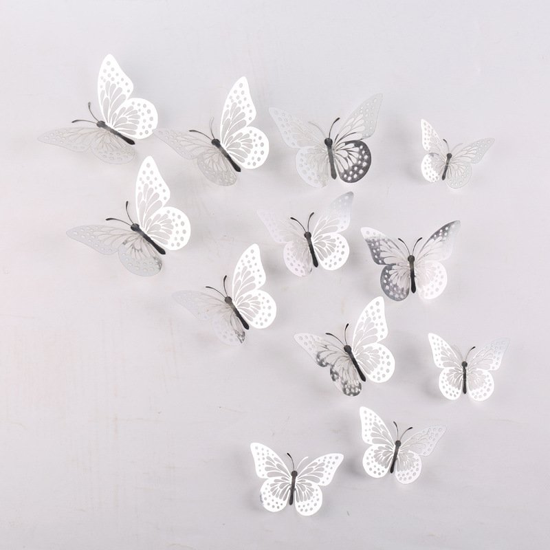 Hot selling paper 3d hollow metal birthday party cake top hat wedding valentine's day