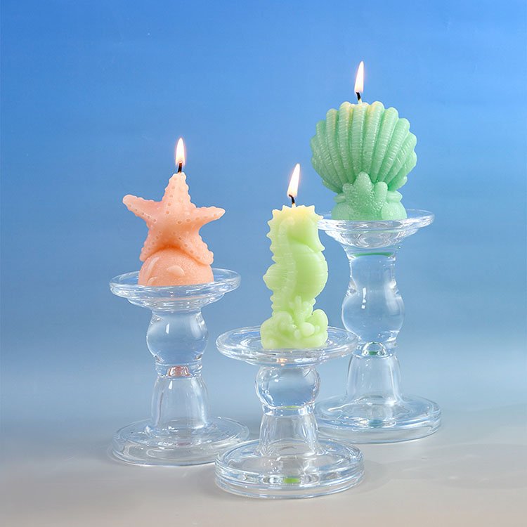 YS 3D Starfish Shell Seahorse Silicone Mold DIY Marine Animal Aromatherapy Soap Gypsum Resin Making Tool Cake Decoration Tool