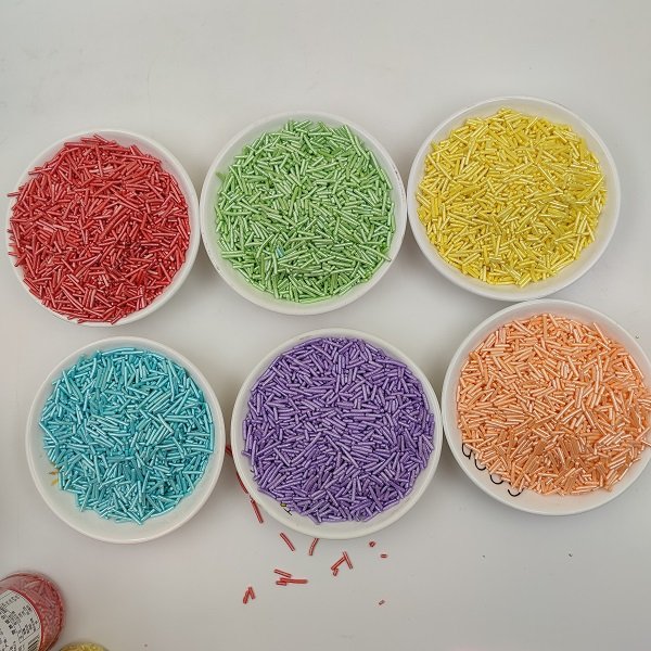 Colorful thick Candy Sprinkles Cake Decorations sprinkles for cake bakery supplies decoration