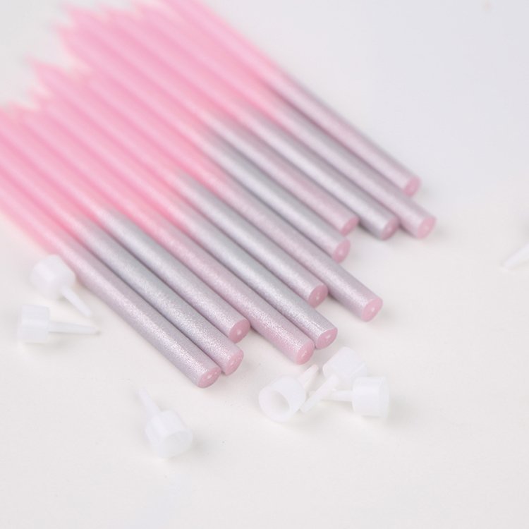 Cupcake Long Thin Wedding Birthday Candles For Party Supplies Decoration