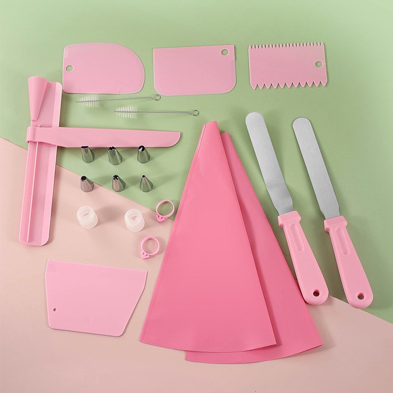 Icing Piping Bags and Tips Set Cake Decorating Kit Pastry Bags for Cupcake Cake Decoration