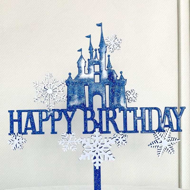 Christmas tree cake toppers wholesale xmas cake decorating acrylic Christmas trees cake decoration