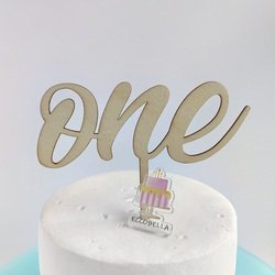 One