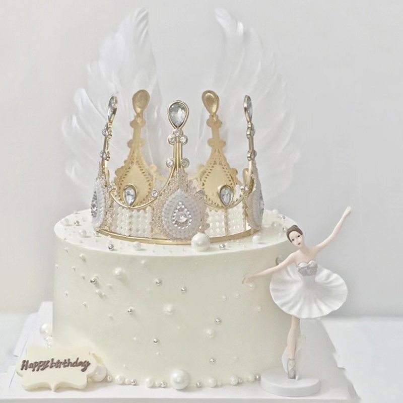 Ballet Girls Cake Topper 3 Pcs Ballerina Cake Decorations For Birthday Ballet Party Supplies