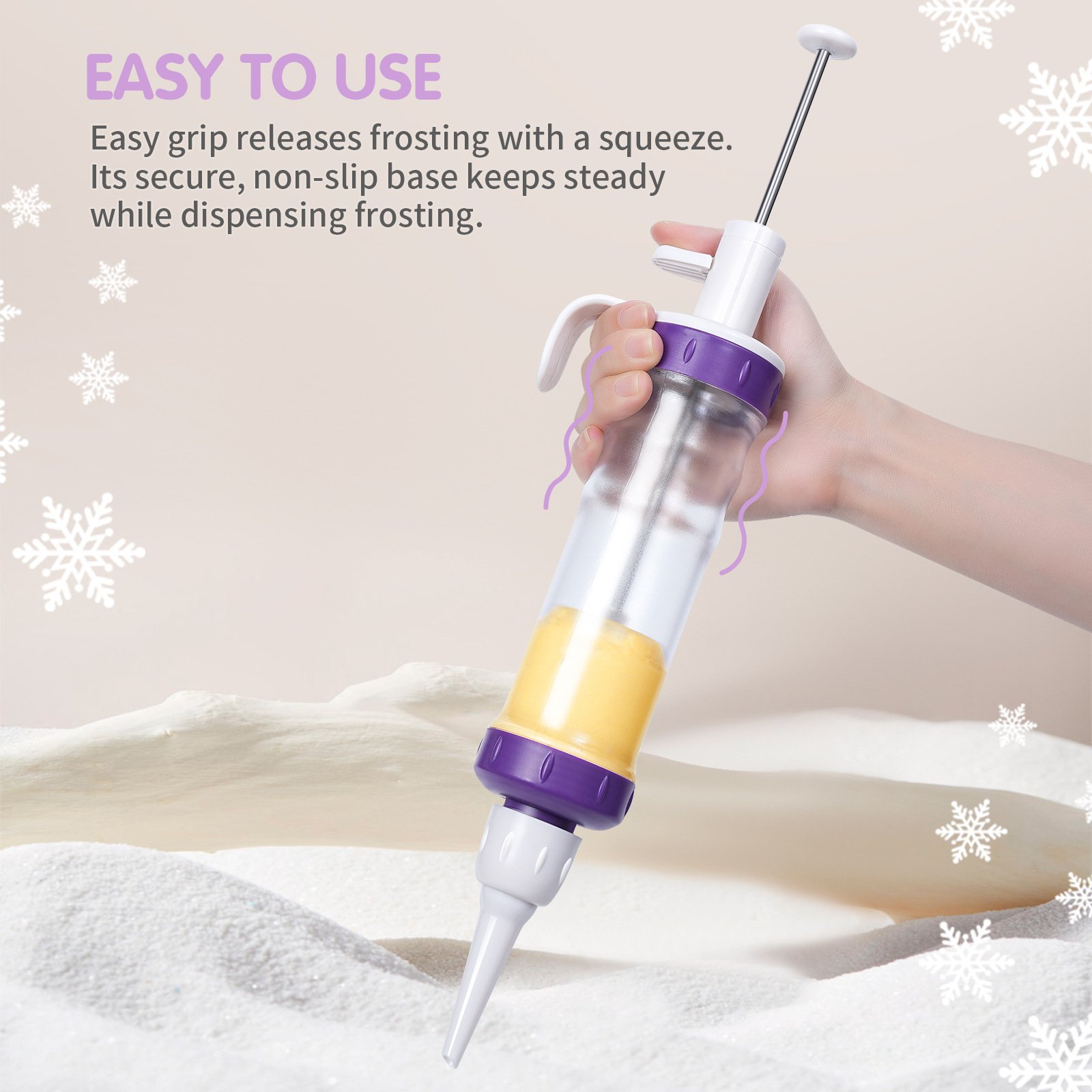 Cupcake filling Buttercream squeezing Nozzle set For cookie and cake making Dessert decoration Syringe set