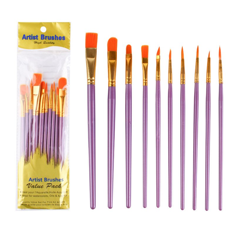 Fondant Coloring Brush Baking Tools Kit Bakeware Suit Pastry Pen Brush Cake Painting Brushes For Cakes