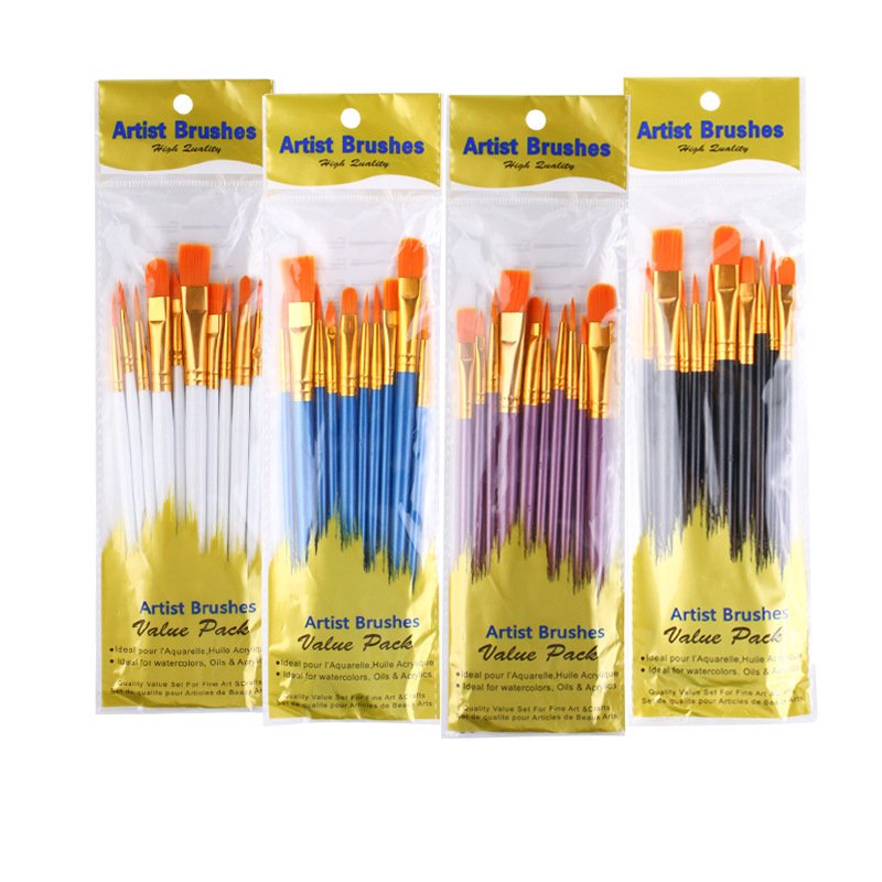Fondant Coloring Brush Baking Tools Kit Bakeware Suit Pastry Pen Brush Cake Painting Brushes For Cakes