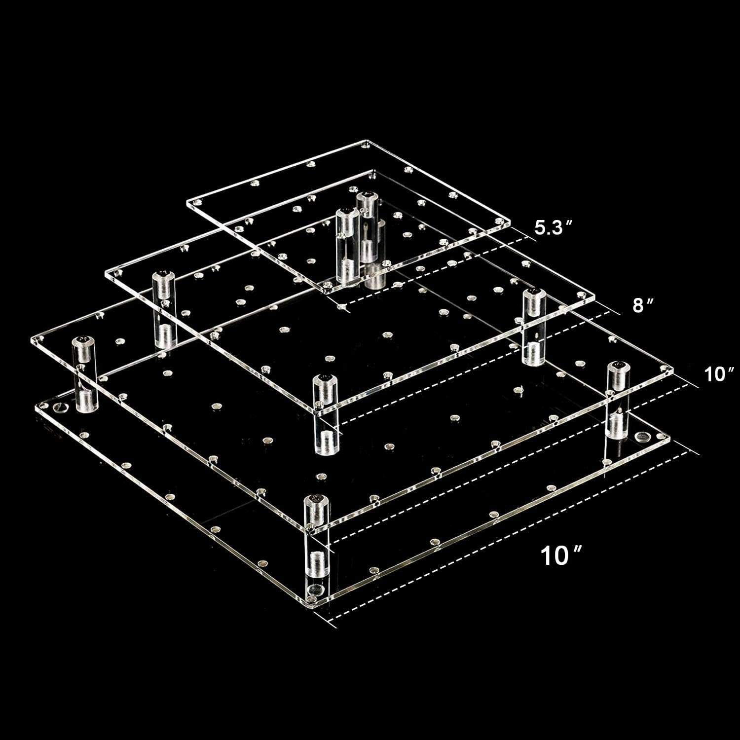 Factory wholesale 56 Hole Cake Pop festive party supplies Acrylic Cake Pop Display Stand for Party Candy Bar Dessert Table