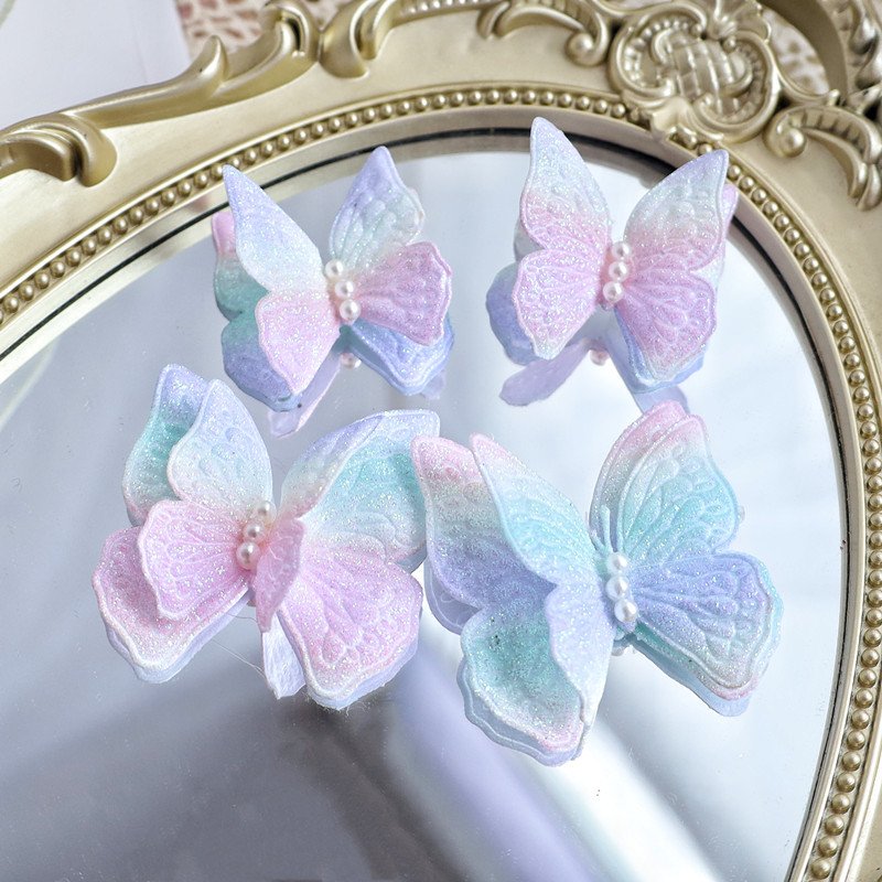 2024 New Butterfly Set Multiple styles to choose from Wholesale New Hot party cupcake decoration Paper Butterfly cake toppers