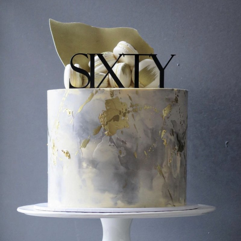 Number Acrylic Cake Decoration Birthday Digital Cake Topper Happy Birthday Party Age Baking Decoration