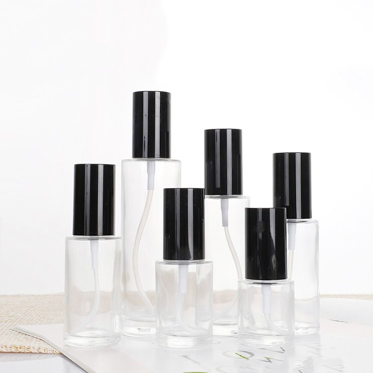 YS DIY Portable Spray Glass Bottle Perfume Cosmetic Alcohol Container Travel Ultra Mist Clear Atomizer Sanitizer Dispenser