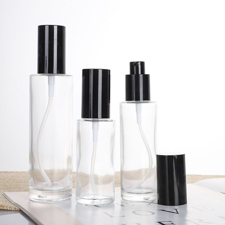 YS DIY Portable Spray Glass Bottle Perfume Cosmetic Alcohol Container Travel Ultra Mist Clear Atomizer Sanitizer Dispenser