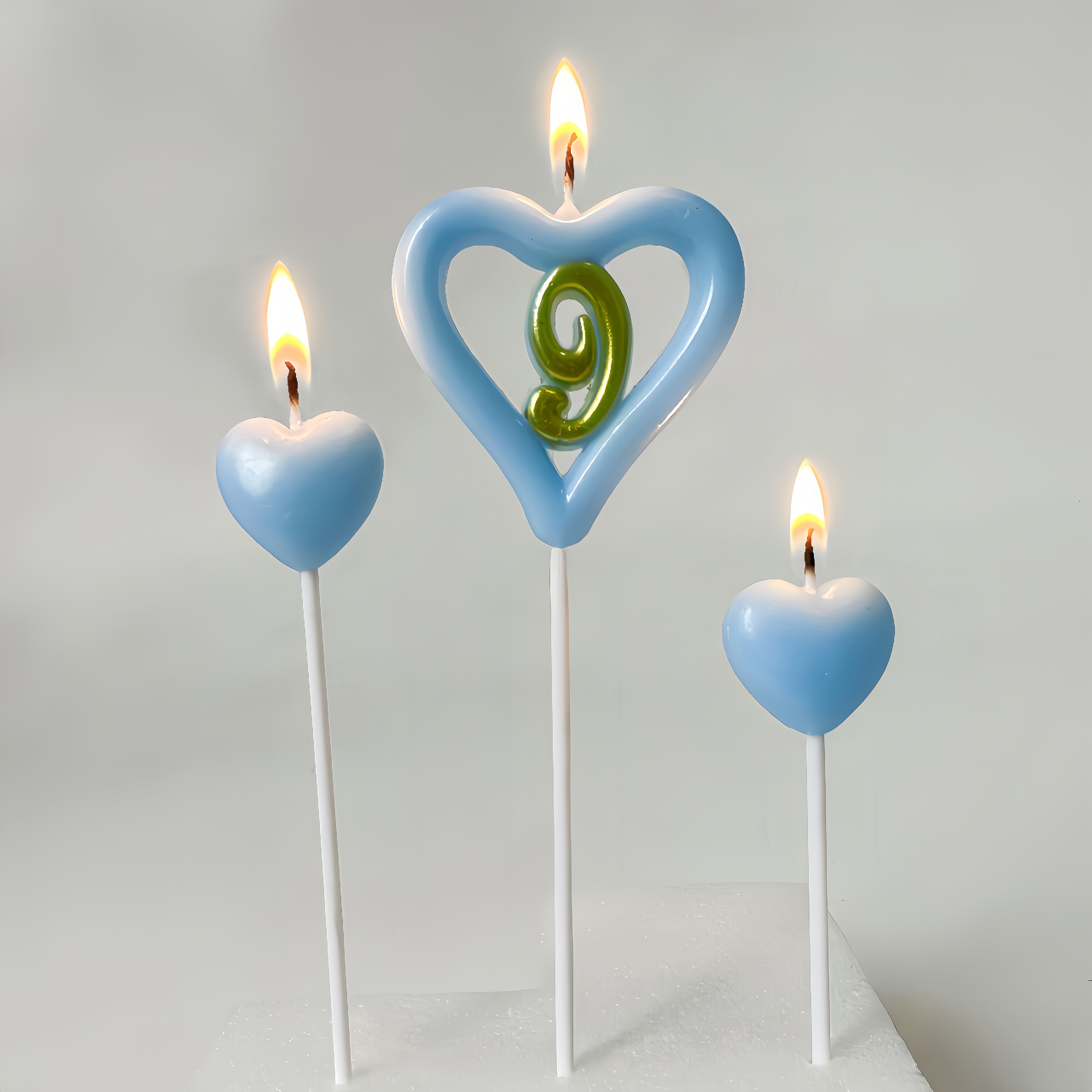 Happy Birthday Candles 0-9 Numbers Candle Birthday for wedding Party Cake Decorating Supplies