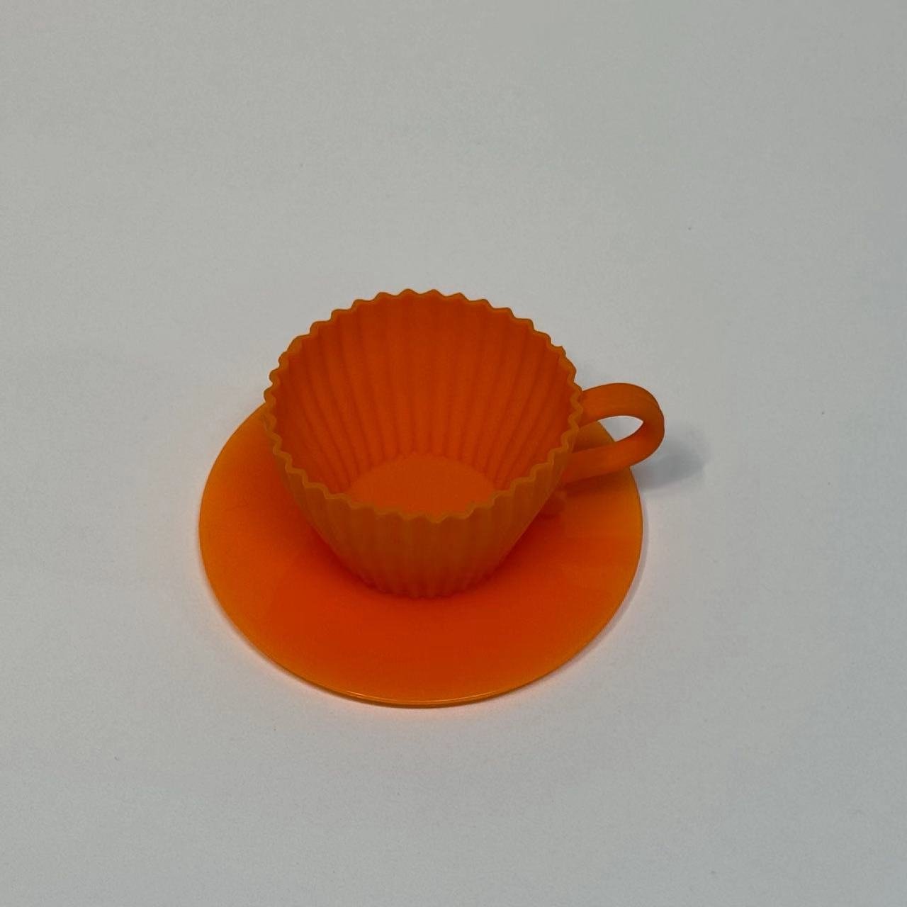 4PCS Reusable Colored Silicone Cake Cups and Muffin Cup Molds Egg Tart and Jelly DIY Afternoon Tea for Home Use