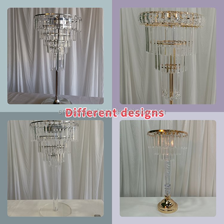 Acrylic Wedding Cake Stands Plinth Stand Chandelier Style Cake Swing Cake Stand For Decor