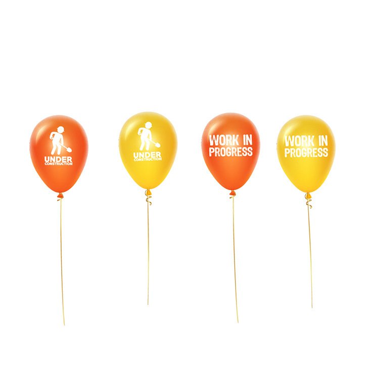 Nicro Construction Theme Baby Shower Party Supplies Tractor Banner Cake Topper Latex Balloon Kids Birthday Party Decoration