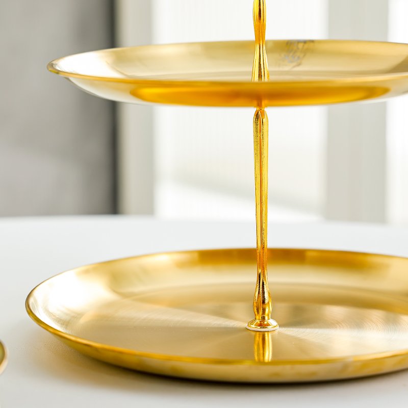 Fancy Designed Decorative Cake Stand Cake and Cupcake Display Stand, Dessert Stand for Birthday and Wedding Party